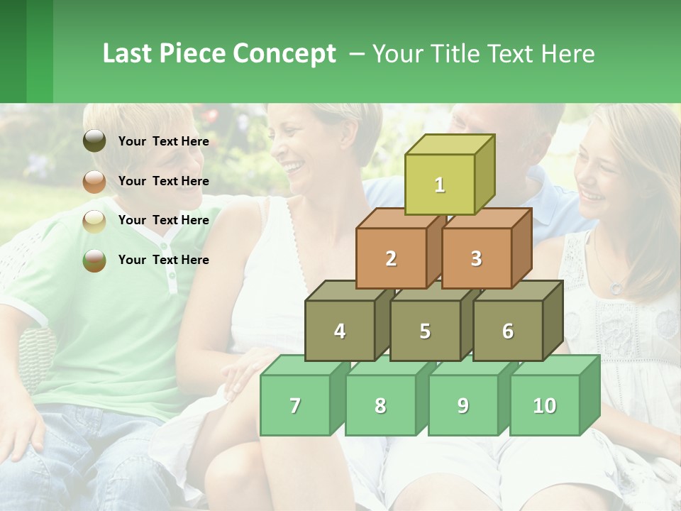 Structure House Sky PowerPoint Template