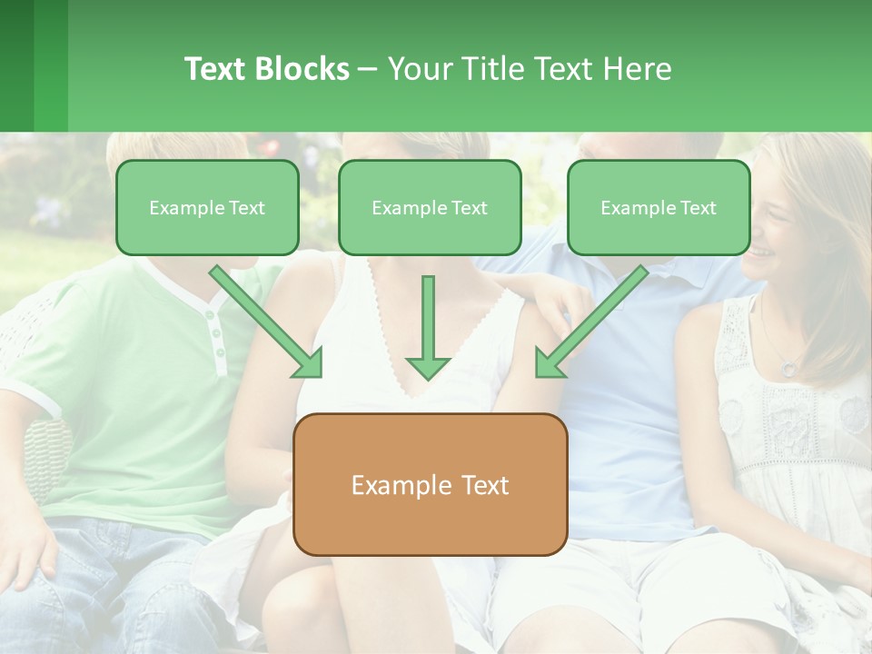 Structure House Sky PowerPoint Template