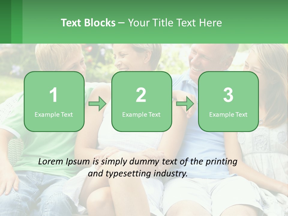 Structure House Sky PowerPoint Template