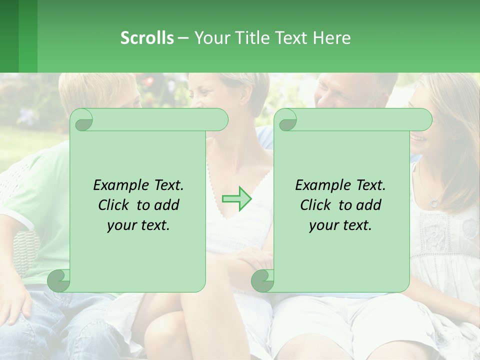 Structure House Sky PowerPoint Template