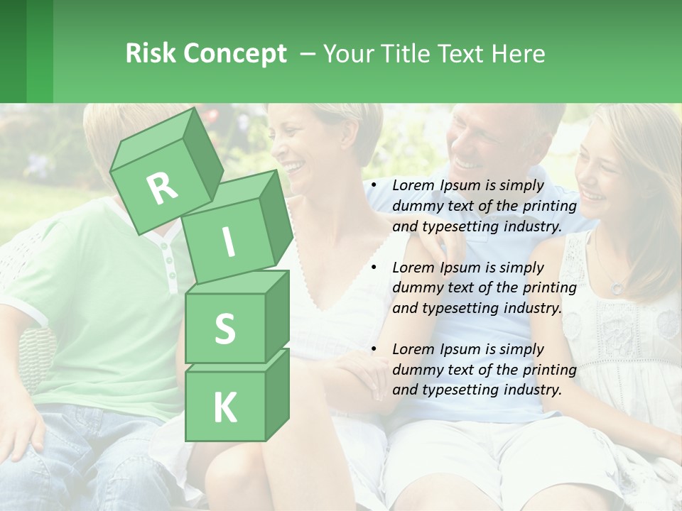 Structure House Sky PowerPoint Template