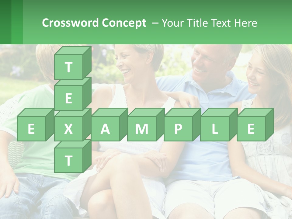 Structure House Sky PowerPoint Template
