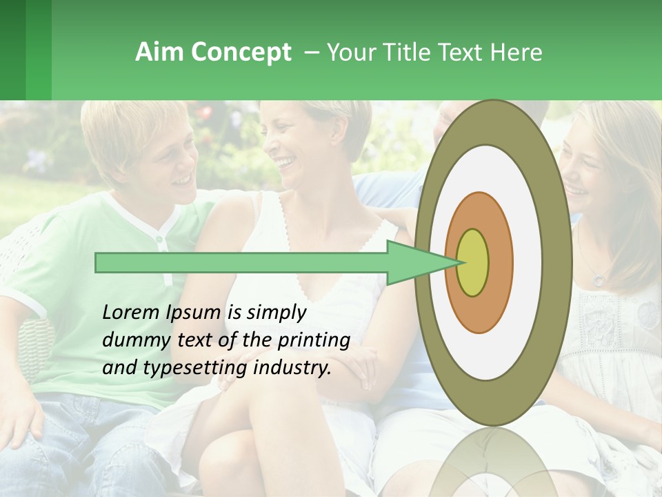 Structure House Sky PowerPoint Template