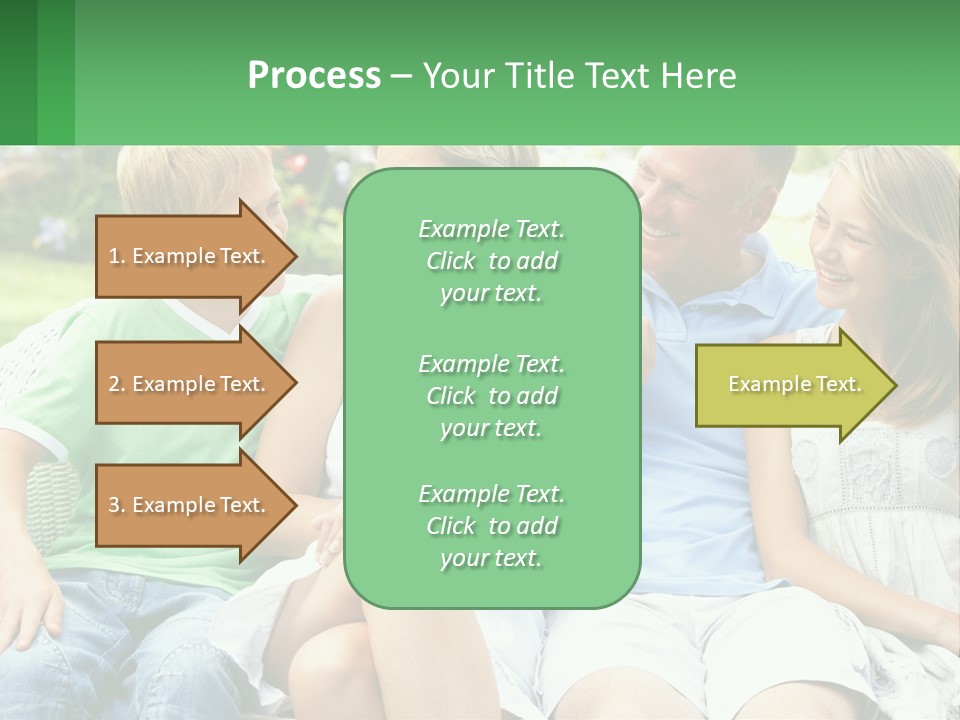 Structure House Sky PowerPoint Template