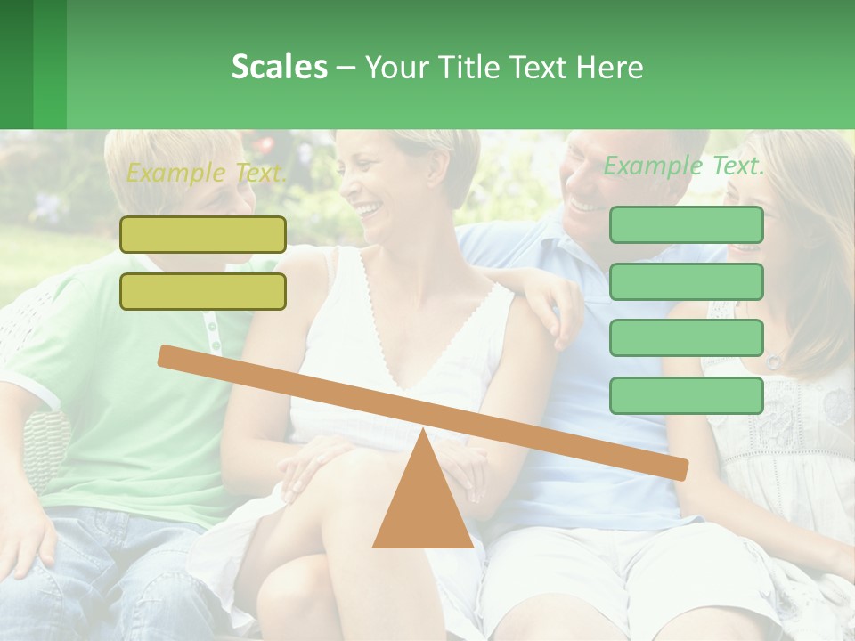 Structure House Sky PowerPoint Template