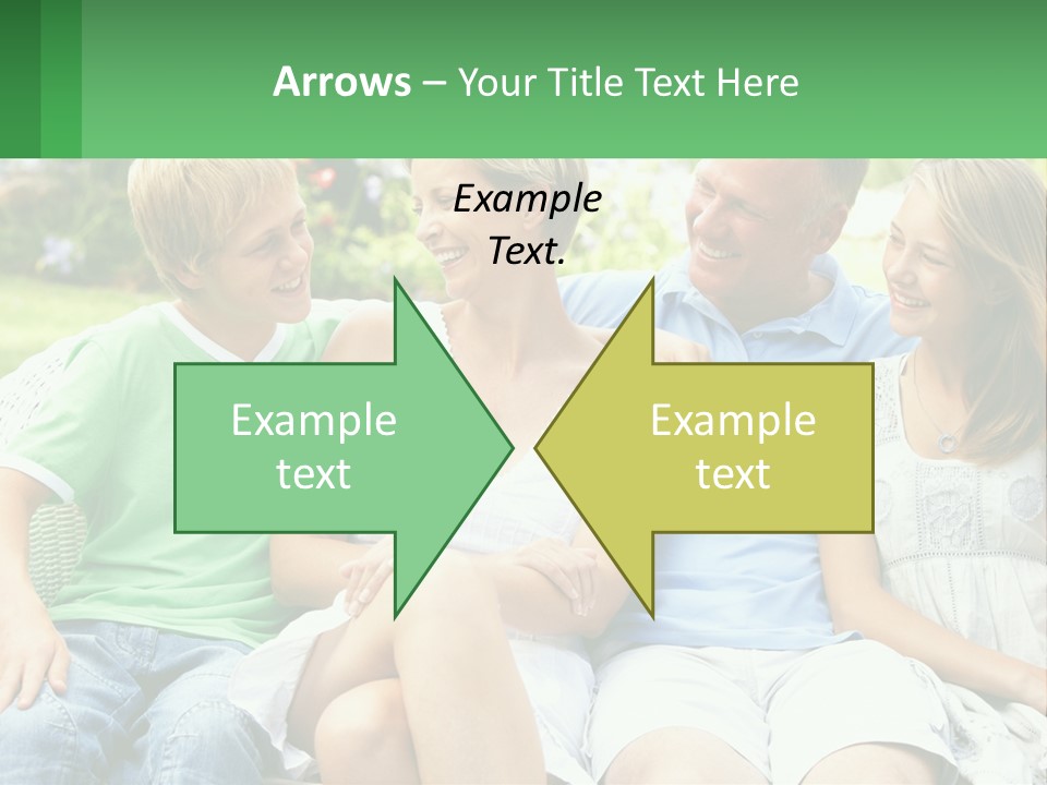 Structure House Sky PowerPoint Template