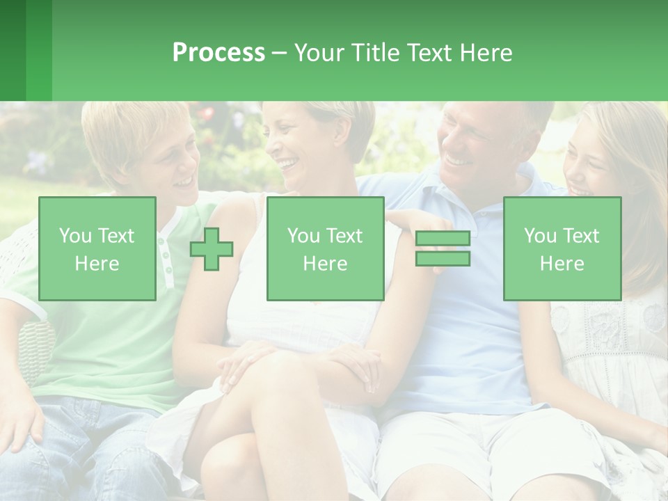 Structure House Sky PowerPoint Template