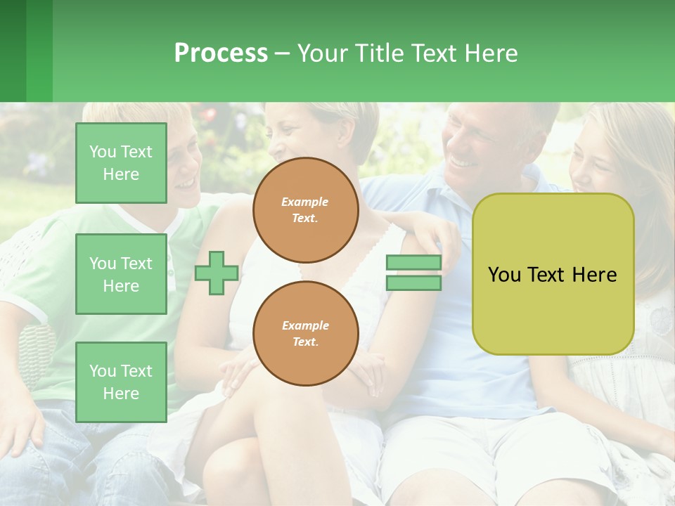 Structure House Sky PowerPoint Template