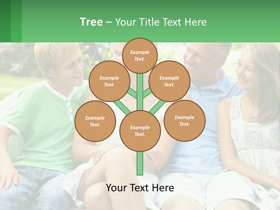 Structure House Sky PowerPoint Template