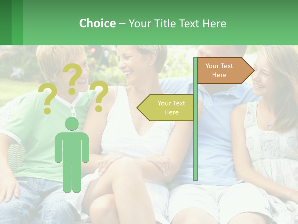 Structure House Sky PowerPoint Template