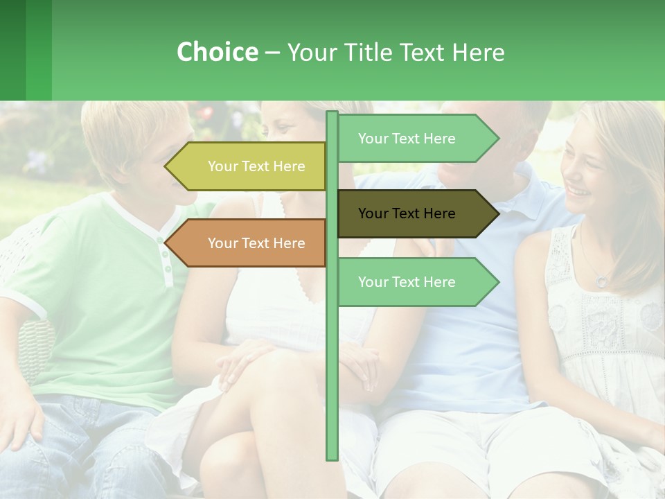 Structure House Sky PowerPoint Template