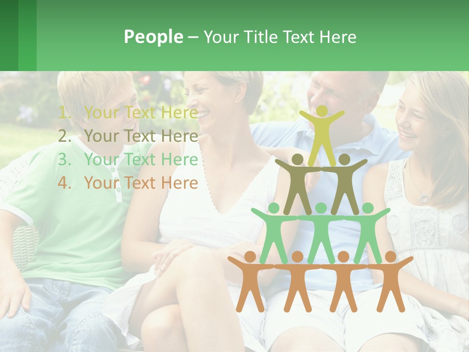 Structure House Sky PowerPoint Template