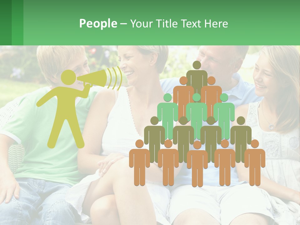 Structure House Sky PowerPoint Template