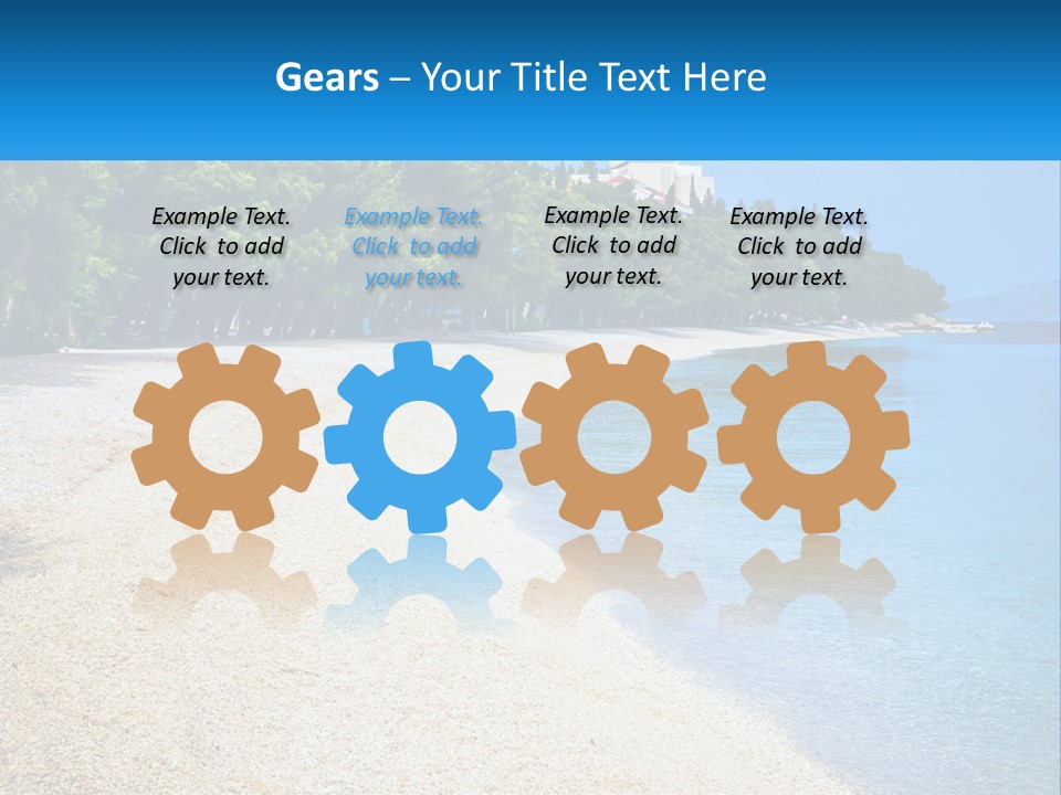 Ownership Property Garden PowerPoint Template