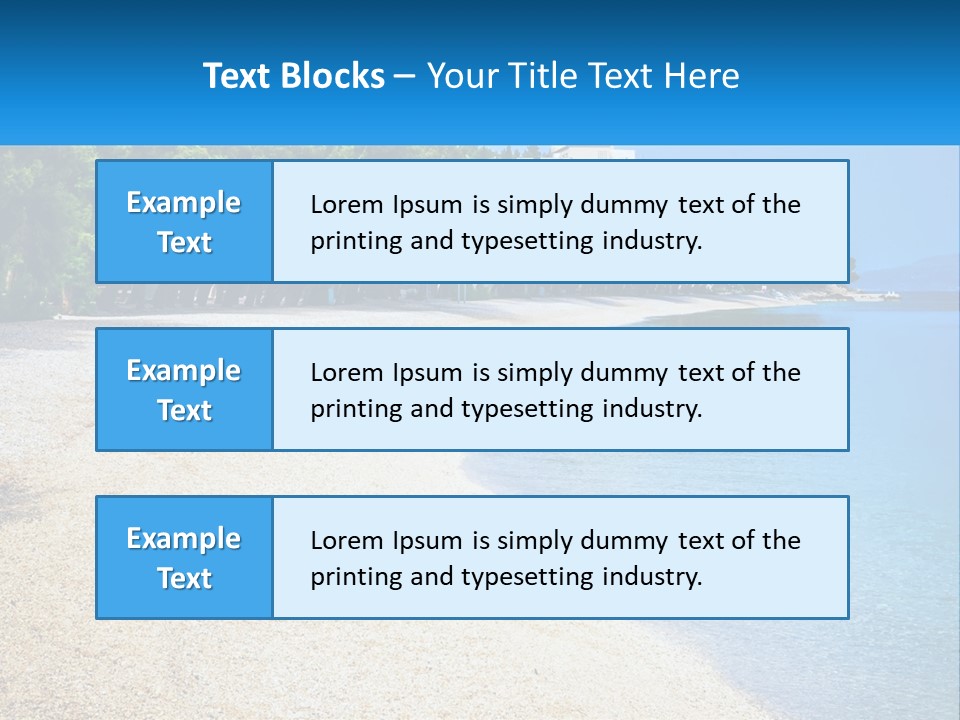 Ownership Property Garden PowerPoint Template