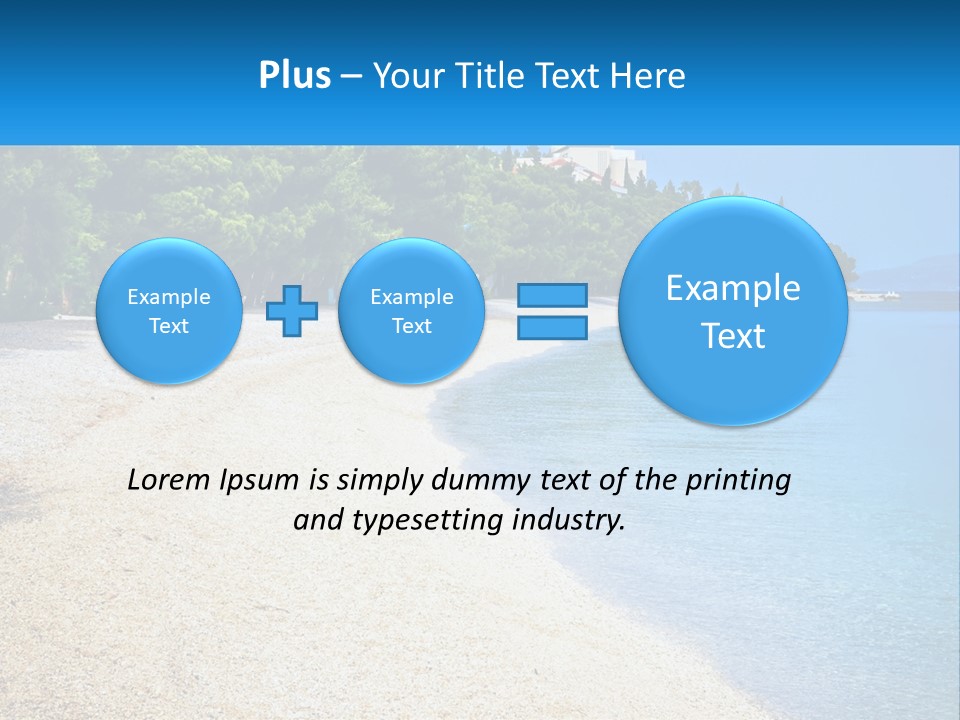 Ownership Property Garden PowerPoint Template