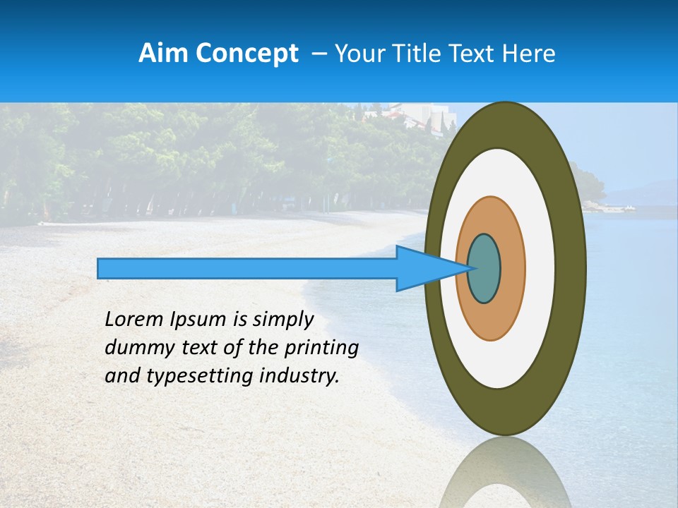 Ownership Property Garden PowerPoint Template