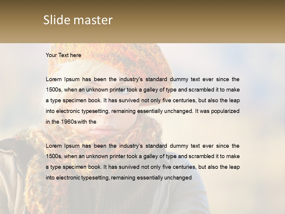 Construct Man Investment PowerPoint Template