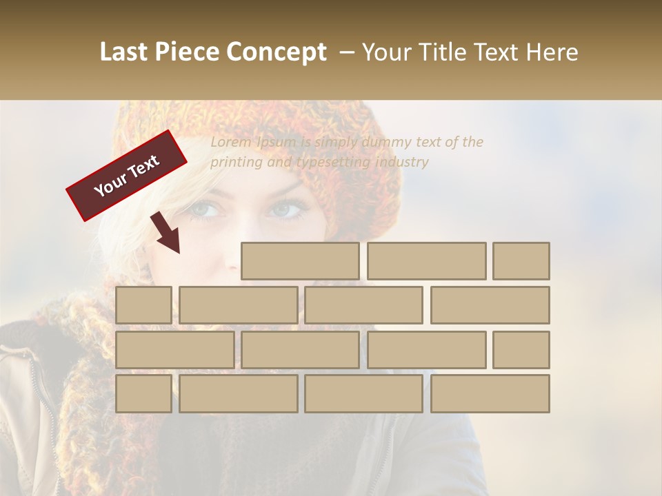 Construct Man Investment PowerPoint Template
