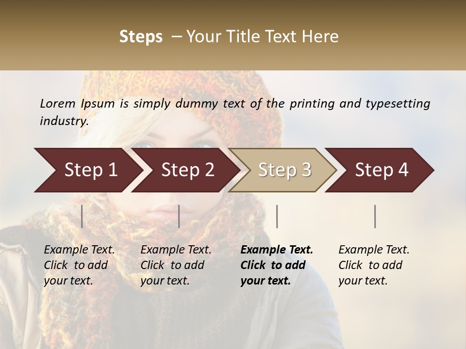 Construct Man Investment PowerPoint Template