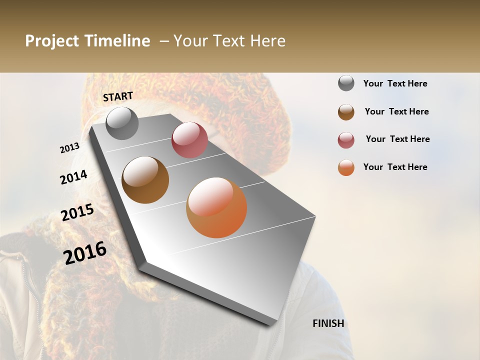 Construct Man Investment PowerPoint Template