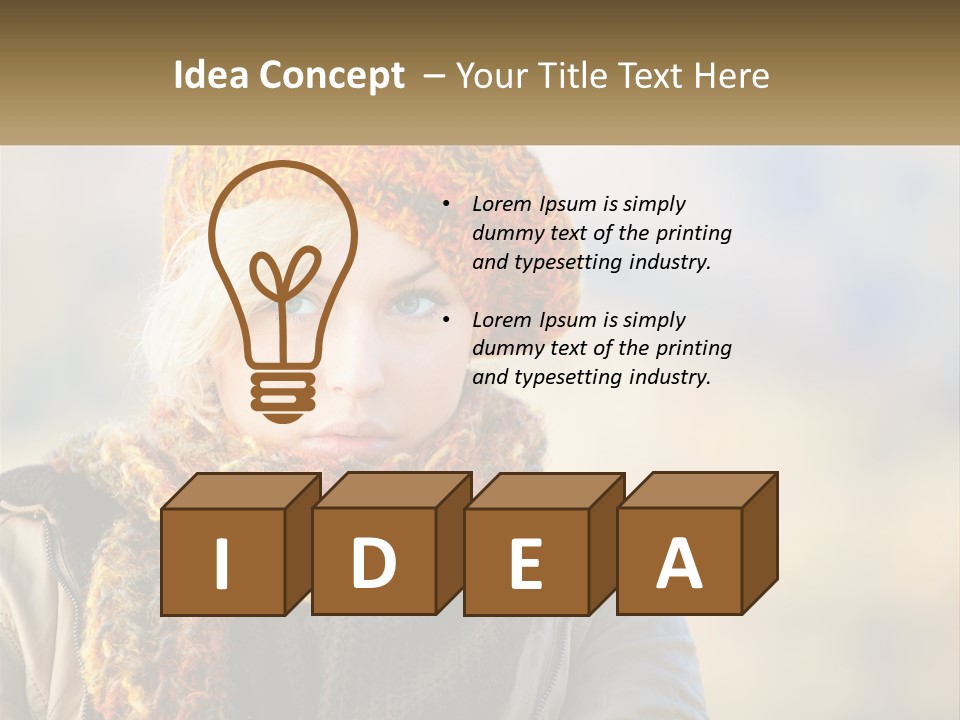 Construct Man Investment PowerPoint Template