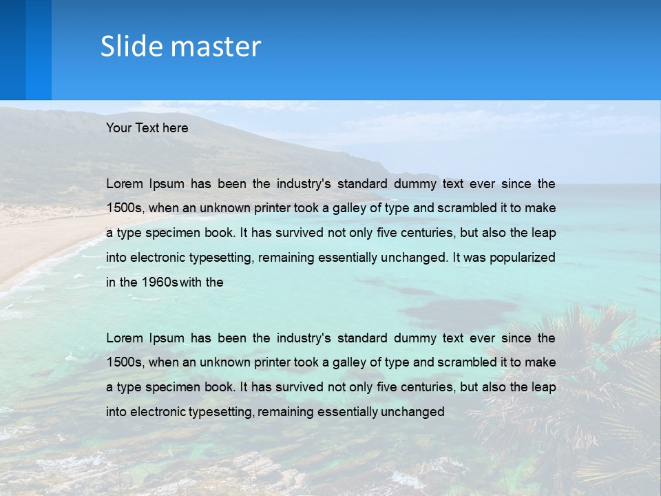 Background Residential Green PowerPoint Template