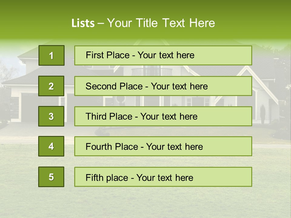 Architecture Small Nature PowerPoint Template