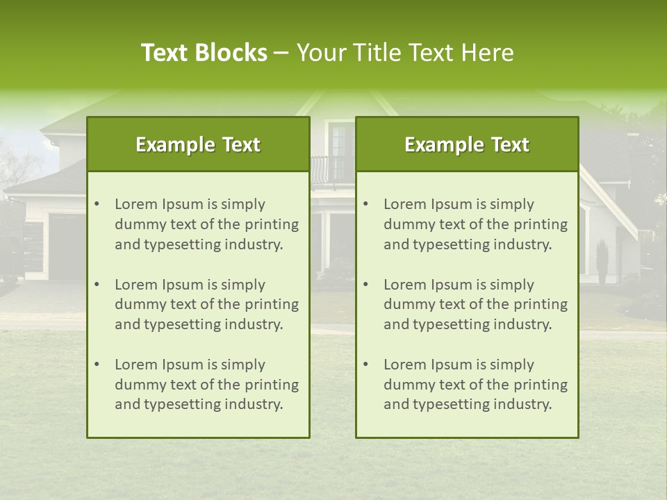 Architecture Small Nature PowerPoint Template