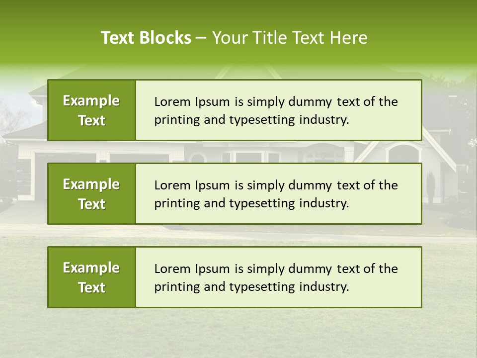 Architecture Small Nature PowerPoint Template