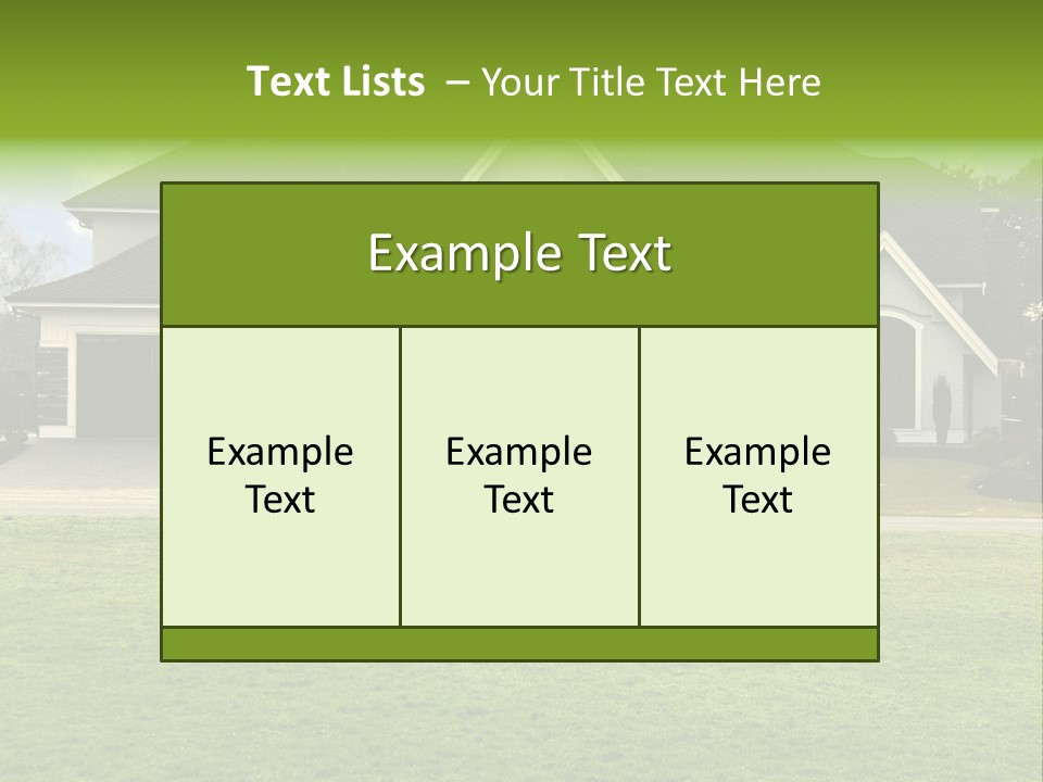 Architecture Small Nature PowerPoint Template