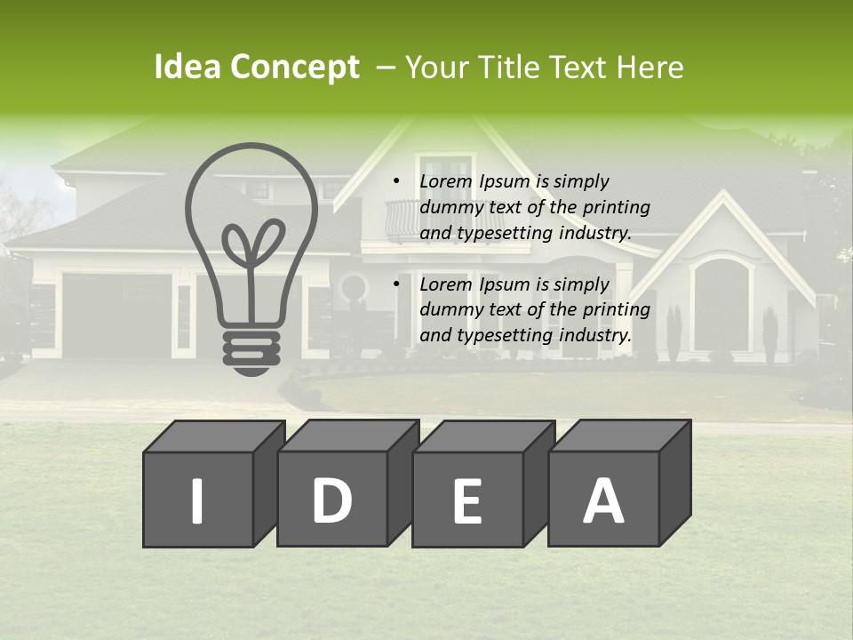 Architecture Small Nature PowerPoint Template