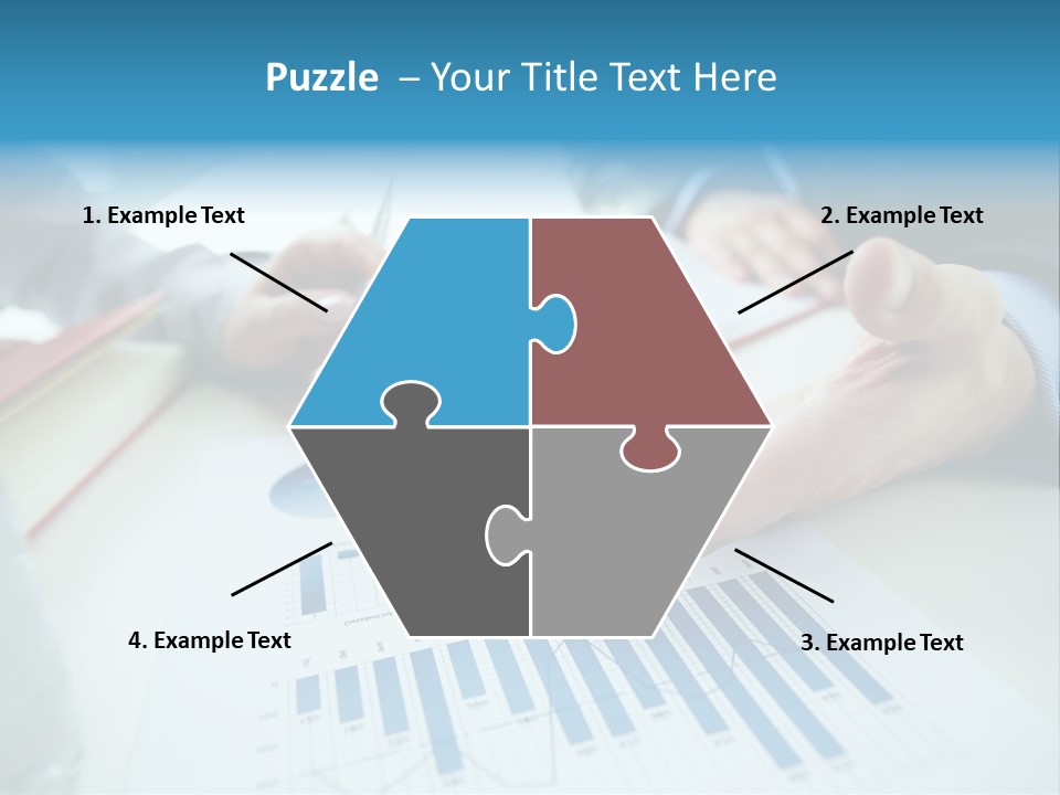 Human Hand Construction Purchase PowerPoint Template
