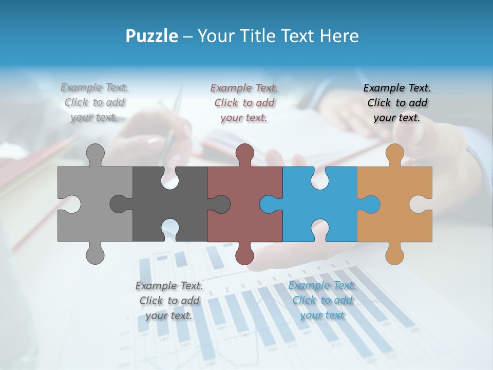 Human Hand Construction Purchase PowerPoint Template