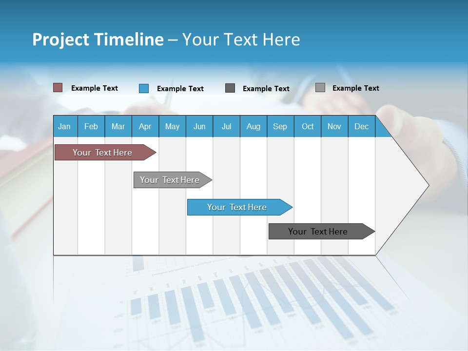Human Hand Construction Purchase PowerPoint Template
