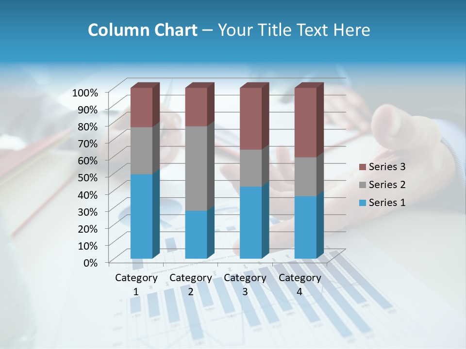 Human Hand Construction Purchase PowerPoint Template