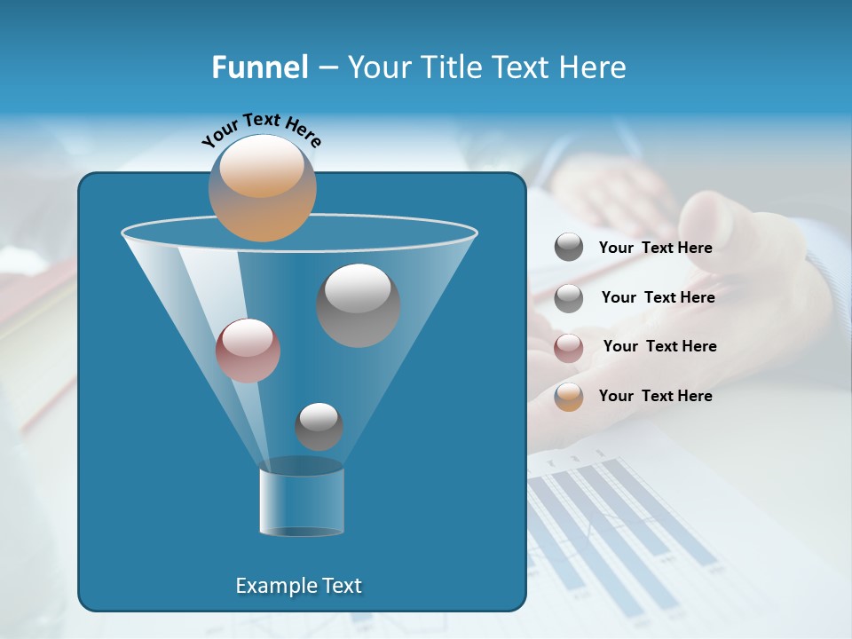 Human Hand Construction Purchase PowerPoint Template