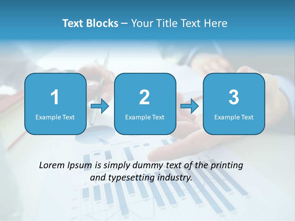 Human Hand Construction Purchase PowerPoint Template