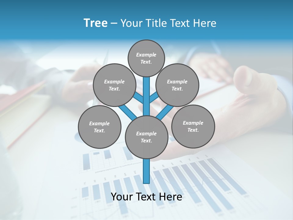 Human Hand Construction Purchase PowerPoint Template