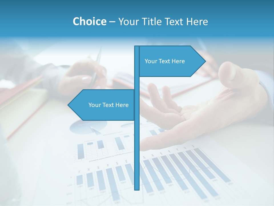 Human Hand Construction Purchase PowerPoint Template