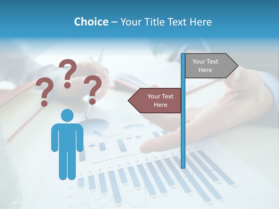 Human Hand Construction Purchase PowerPoint Template