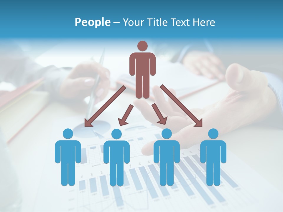 Human Hand Construction Purchase PowerPoint Template