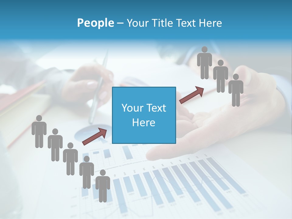 Human Hand Construction Purchase PowerPoint Template