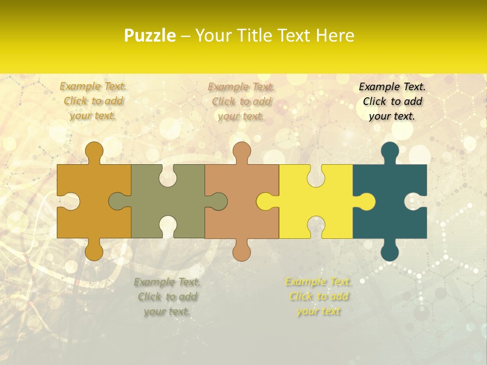 Construction House Hand PowerPoint Template