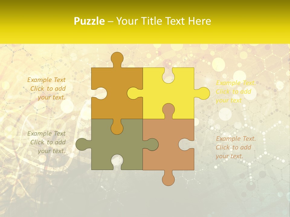 Construction House Hand PowerPoint Template