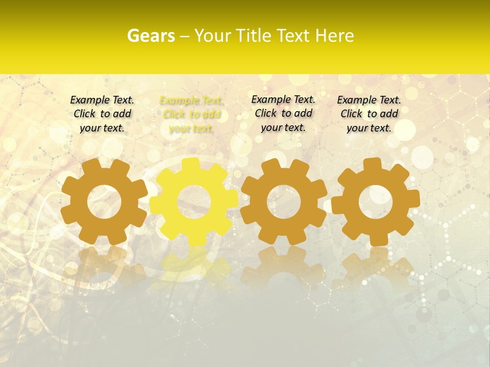 Construction House Hand PowerPoint Template