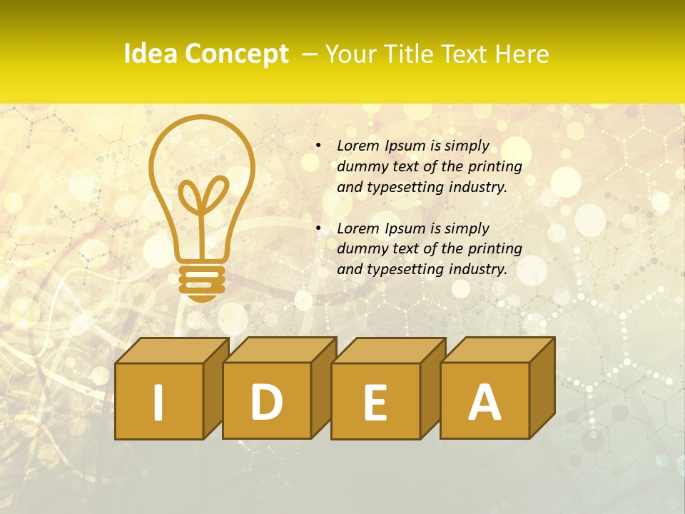 Construction House Hand PowerPoint Template