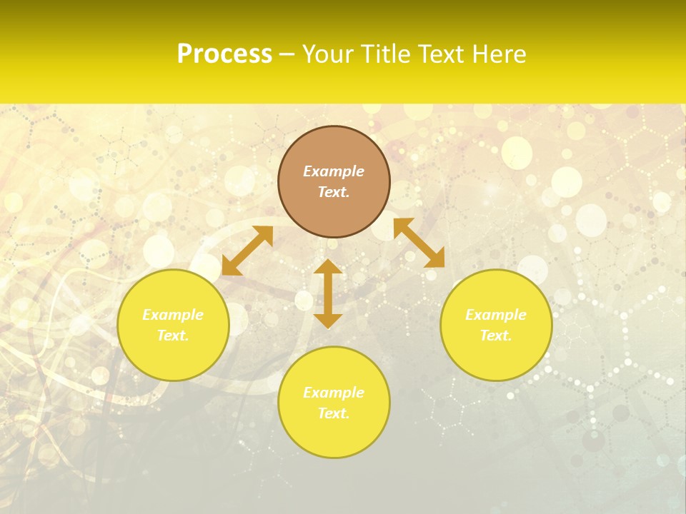 Construction House Hand PowerPoint Template