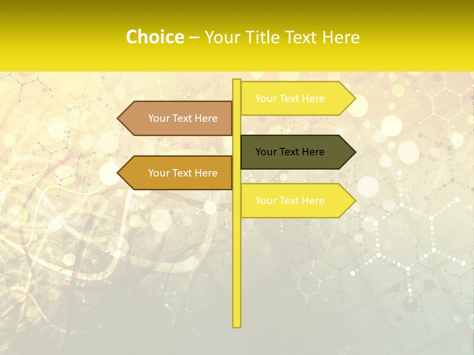 Construction House Hand PowerPoint Template