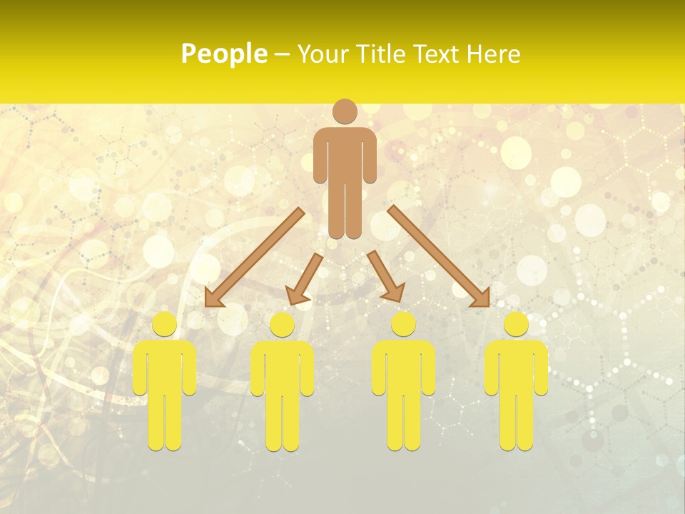 Construction House Hand PowerPoint Template